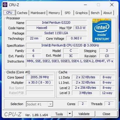 Komputer Intel Pentium G3220 dysk 500Gb GT 9600 4Gb ram