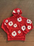 Denim Tears Cotton Wreath Hoodie Red Monochrome (Bluza)