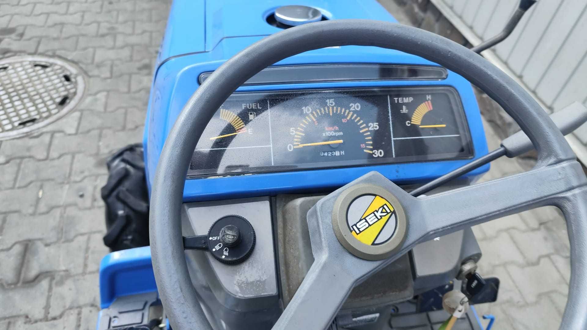 Japoński traktorek Iseki SIAL 3 z glebogryzarką 4x4 13 km