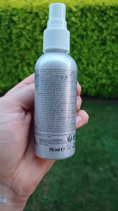 SREBRNY spray koloryzujący DO WŁOSÓW