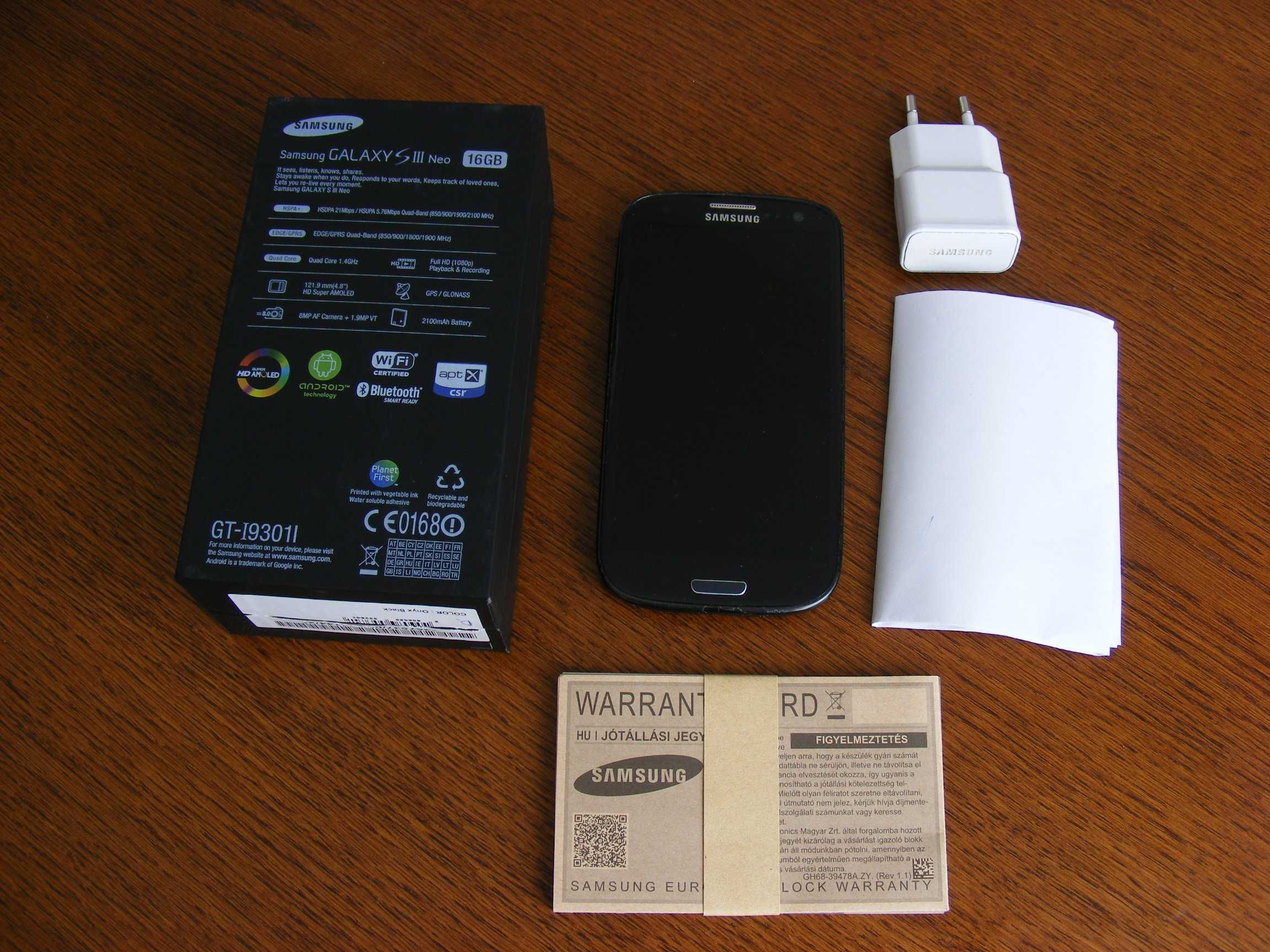 Samsung Galaxy S3 Neo  b.ładny,  zestaw,  klasyk