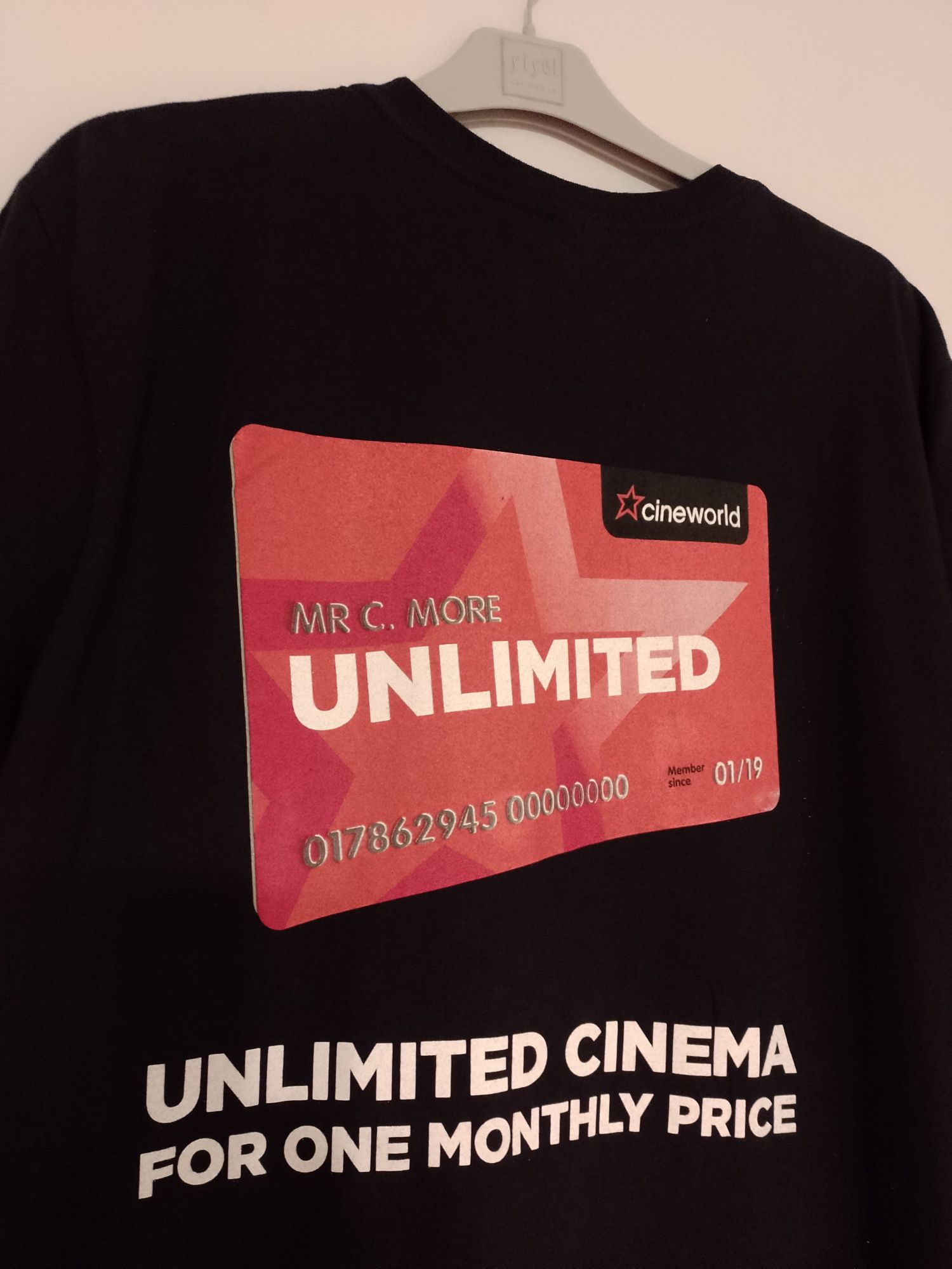 T-shirt Cineworld 01/19 roz.XL
