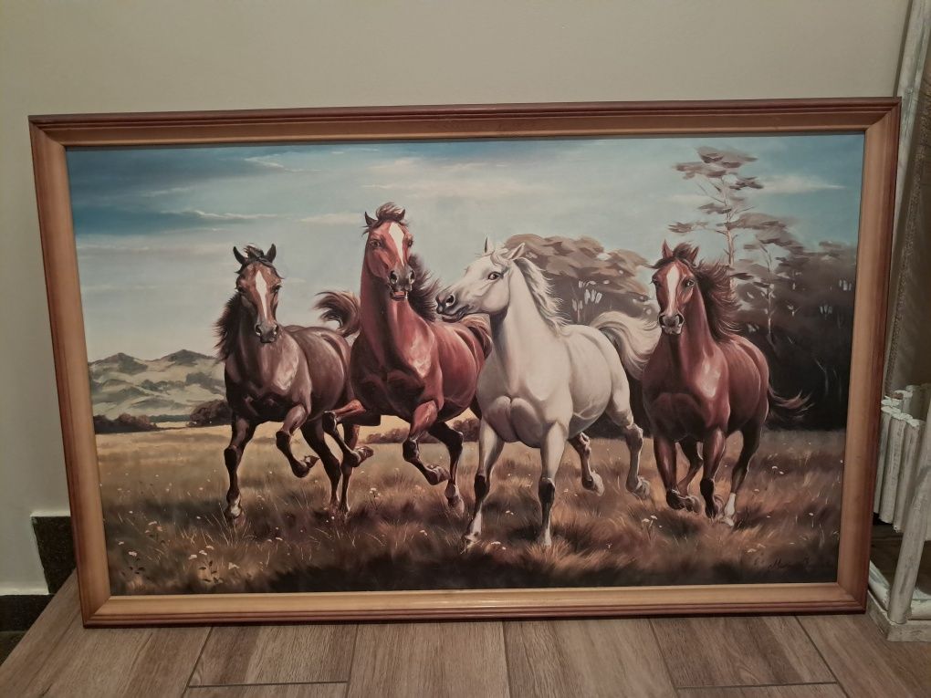 Obraz konie Marian Kaszuba
