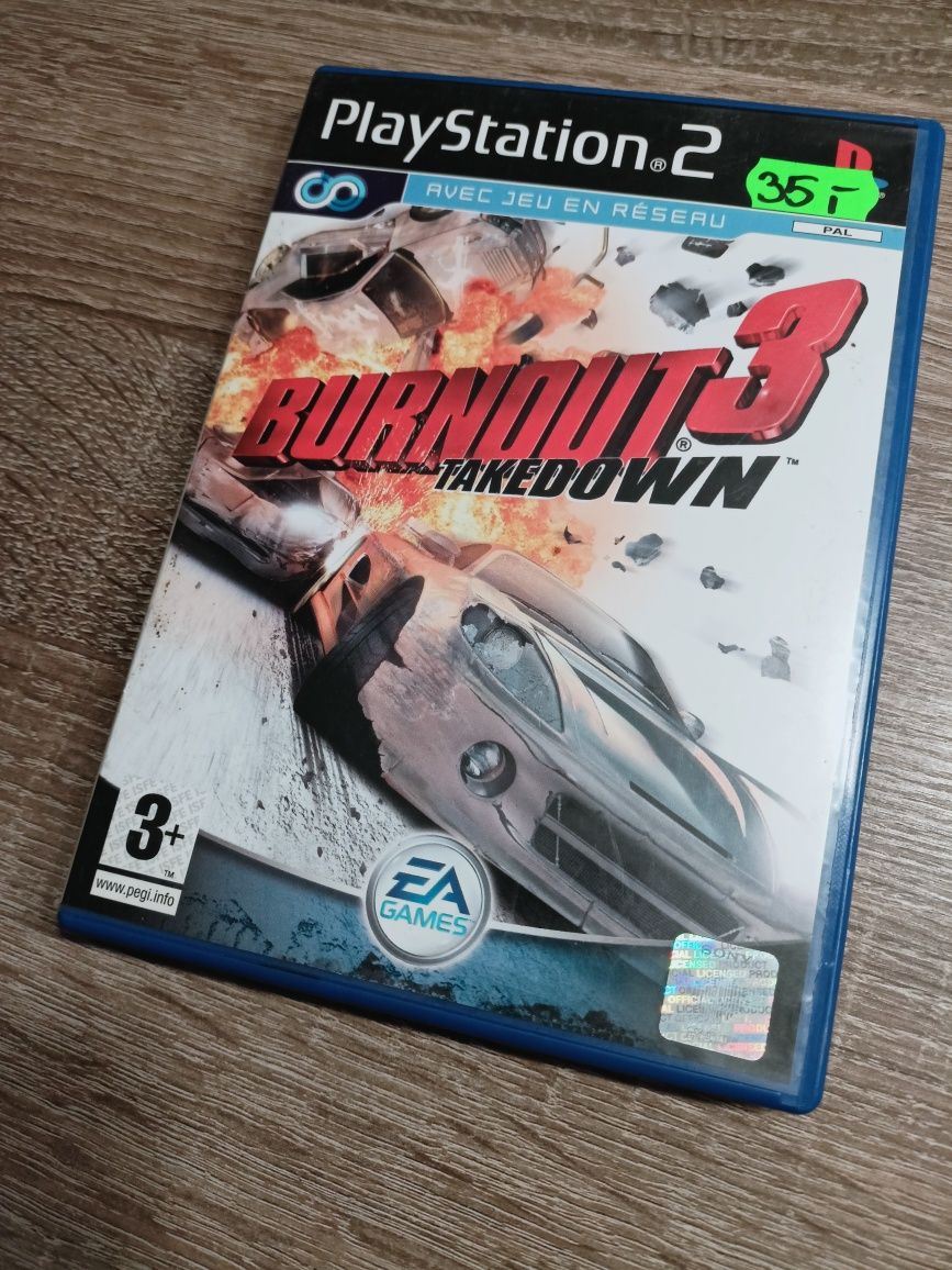 Gra ps2 Burnout 3 Takedown #MZ3