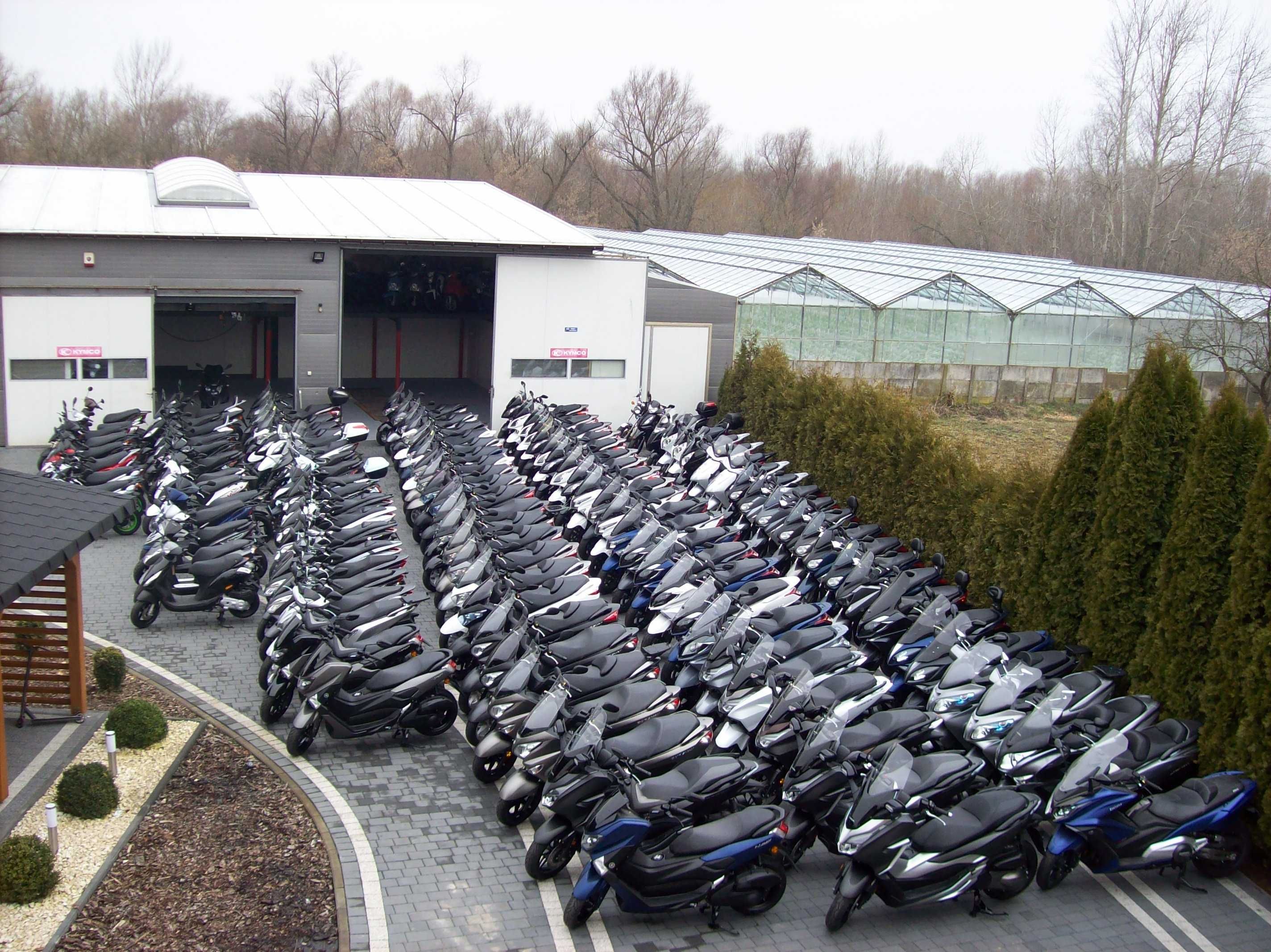 Honda SWT 400 kufer oryginalny Honda wydech Arrow