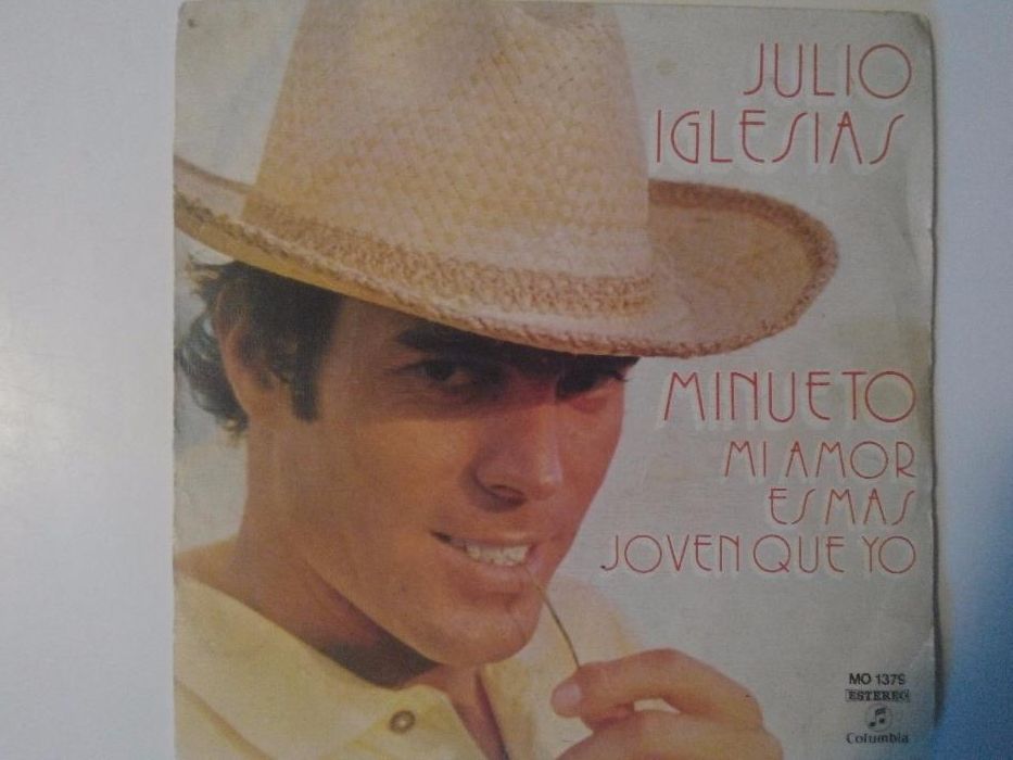 Varios singles em viníl dos anos 70´s.