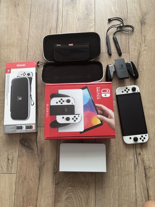 Nintendo switch Oled biala