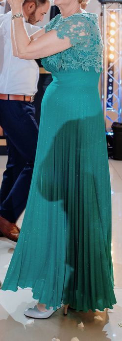 Suknia na wesele, dluga, maxi, plisa, druhna, Rozm L