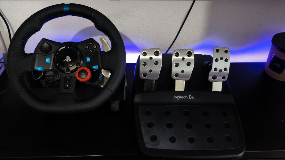 Logitech G29 Volante + Pedais com garantia e caixa original