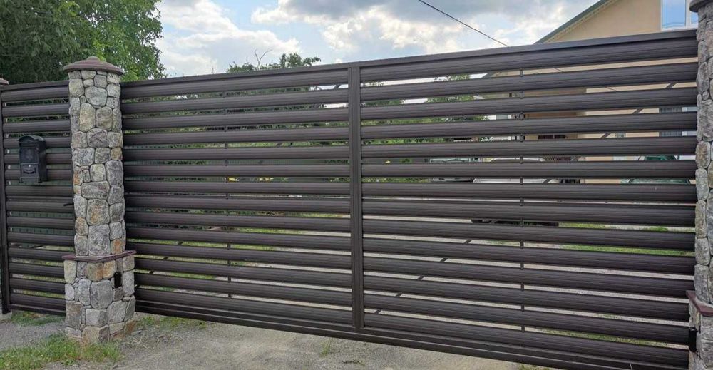 Металлический штакетник - євроштакетник • Дешево!