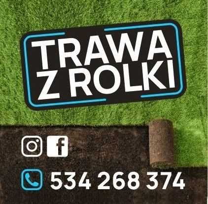Trawa z rolki/z folii
