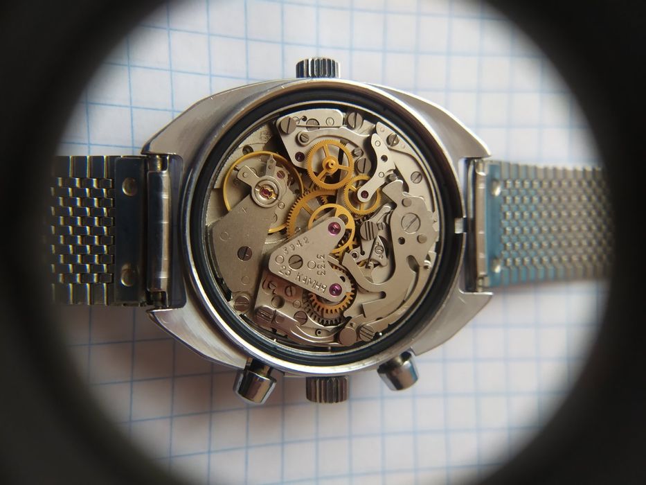 Часы полет хронограф 3133 новые