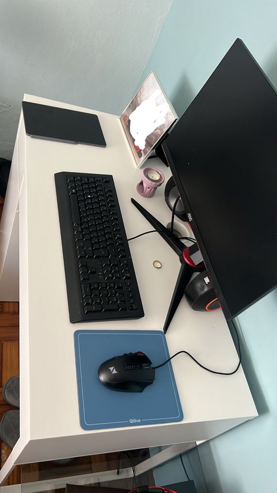 Torre gaming com monitor AOC
