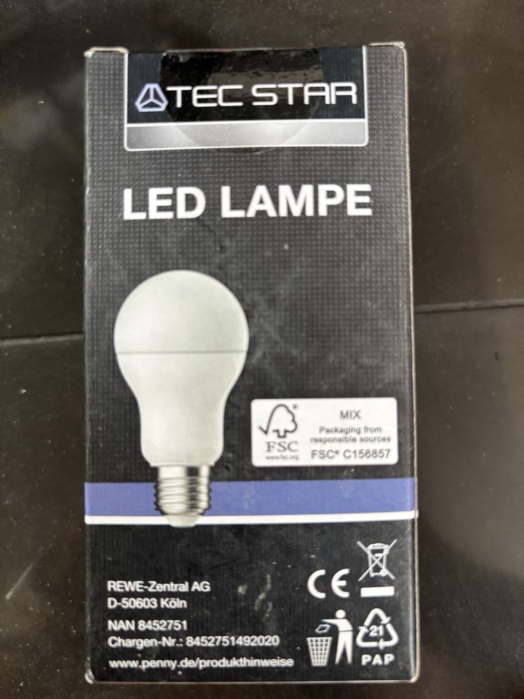 Żarówki led TecStar 13.8w 1521lumen E27.
