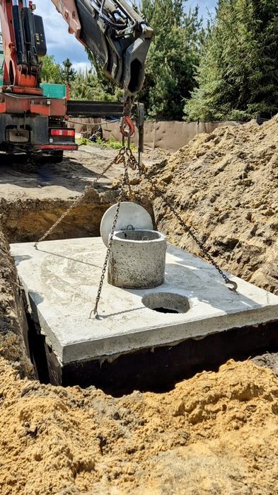 Szambo Betonowe Zbiornik Na Deszczówkę PIWNICA Kanał 10m3