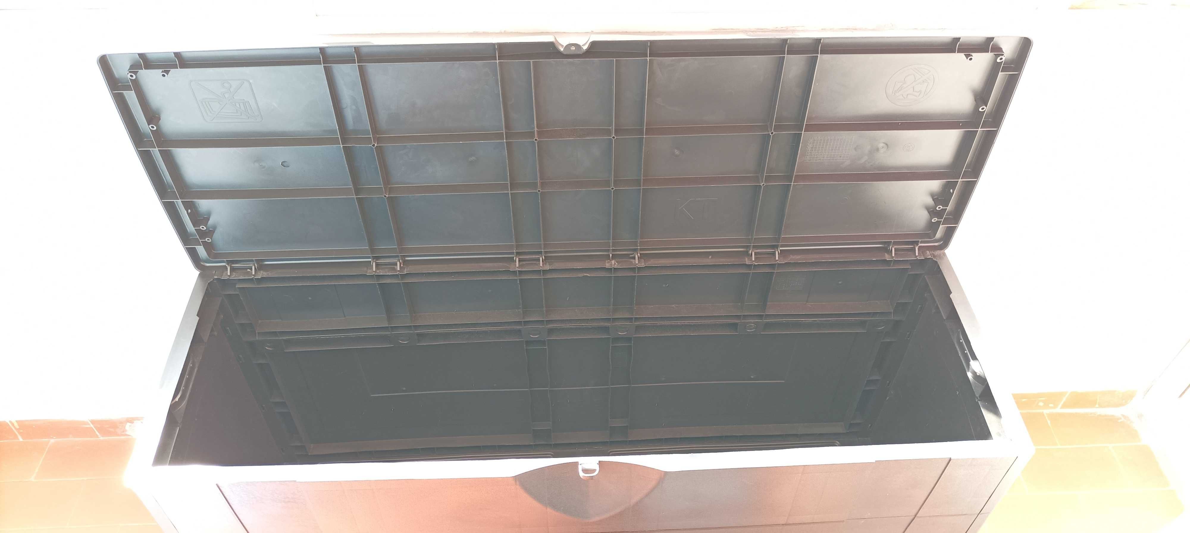 Baú/arca arrumação pvc exterior