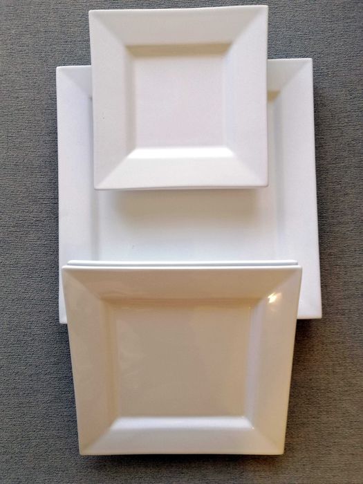 Набор посуды для двоих Германия, набор салфеток из льна