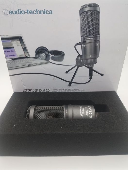 Продам студійний конденсаторний мікрофон AT 2020 USB+