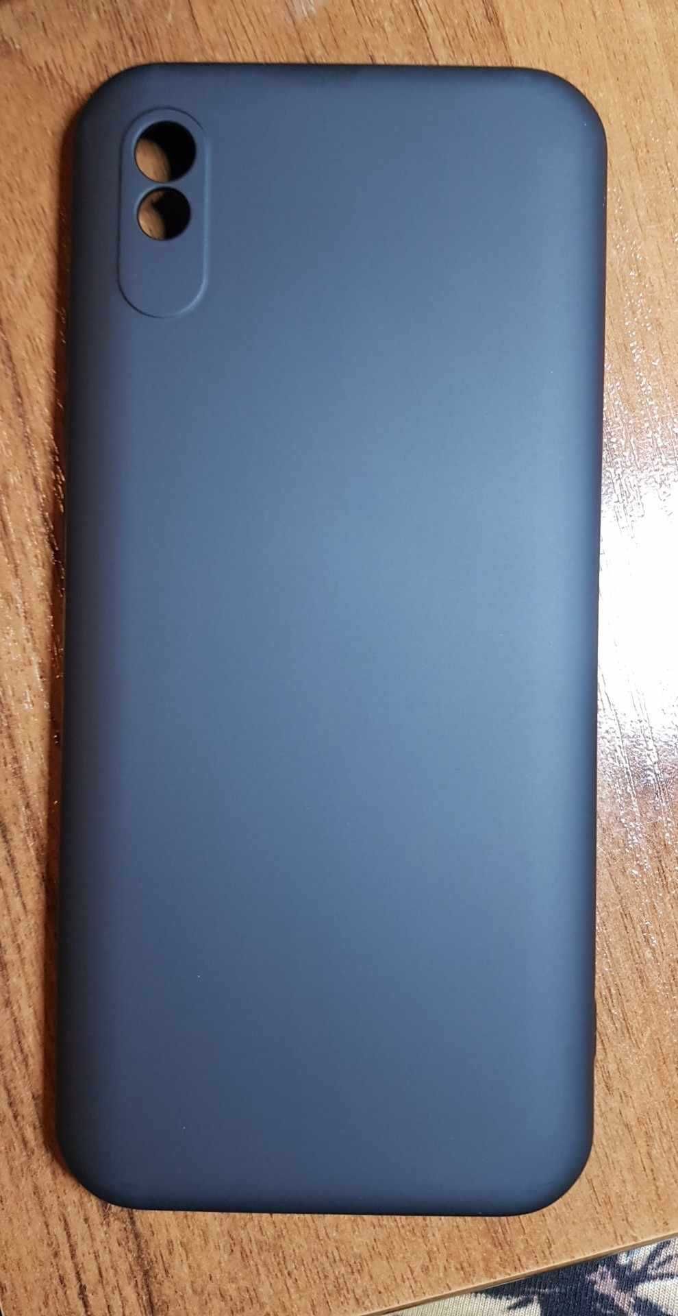 ETUI do Xiaomi Redmi 9a SILKY SMOOTH silikonowe czarne w957