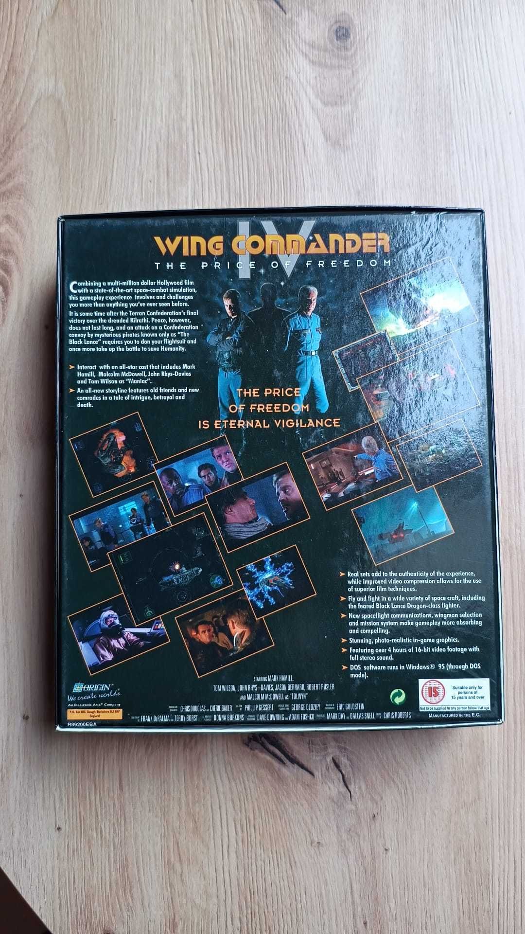 PC big box Wing commander 4