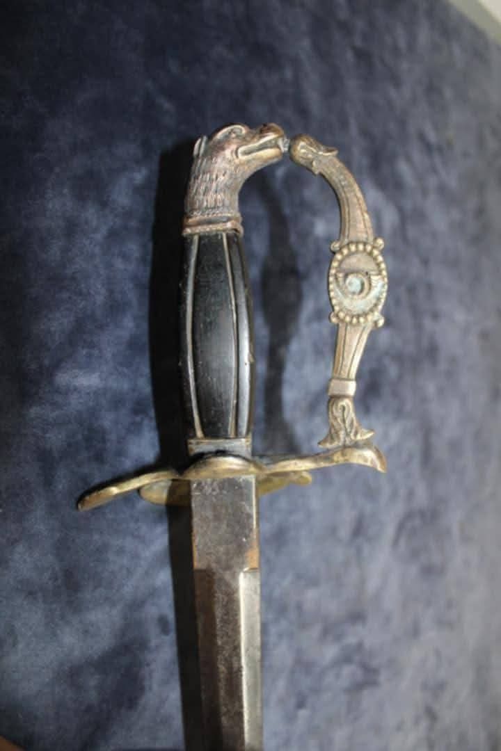 Espada de músico do regimento português de caçadores