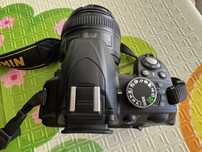 Продам фотоапарат nikon d3100+50мм обʼєктив