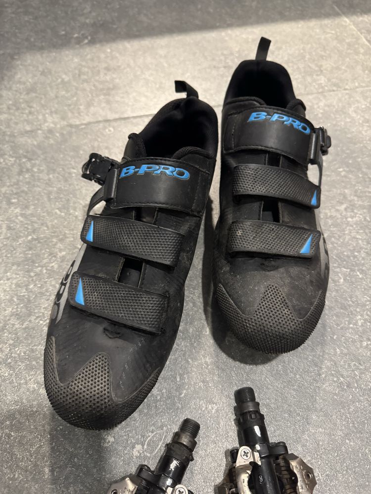 BTT - Pedais Shimano + Sapatiha B-Pro (45)
