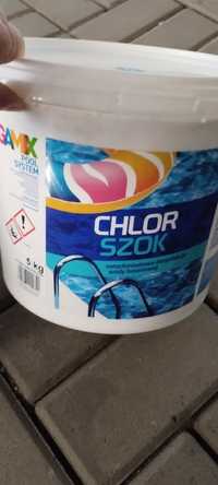 Chlor szok basen chemia 5 kg nowe