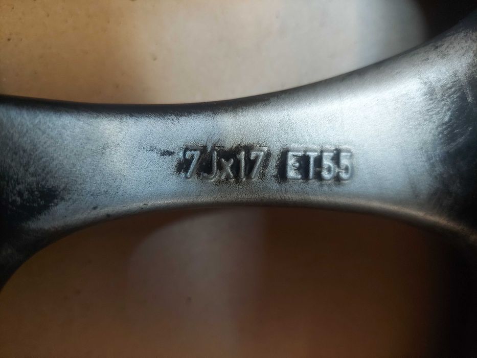 Komplet Felgi Porsche Boxster 986 17" szerokie 2x 8,5 ET48 i 2x 7 ET55