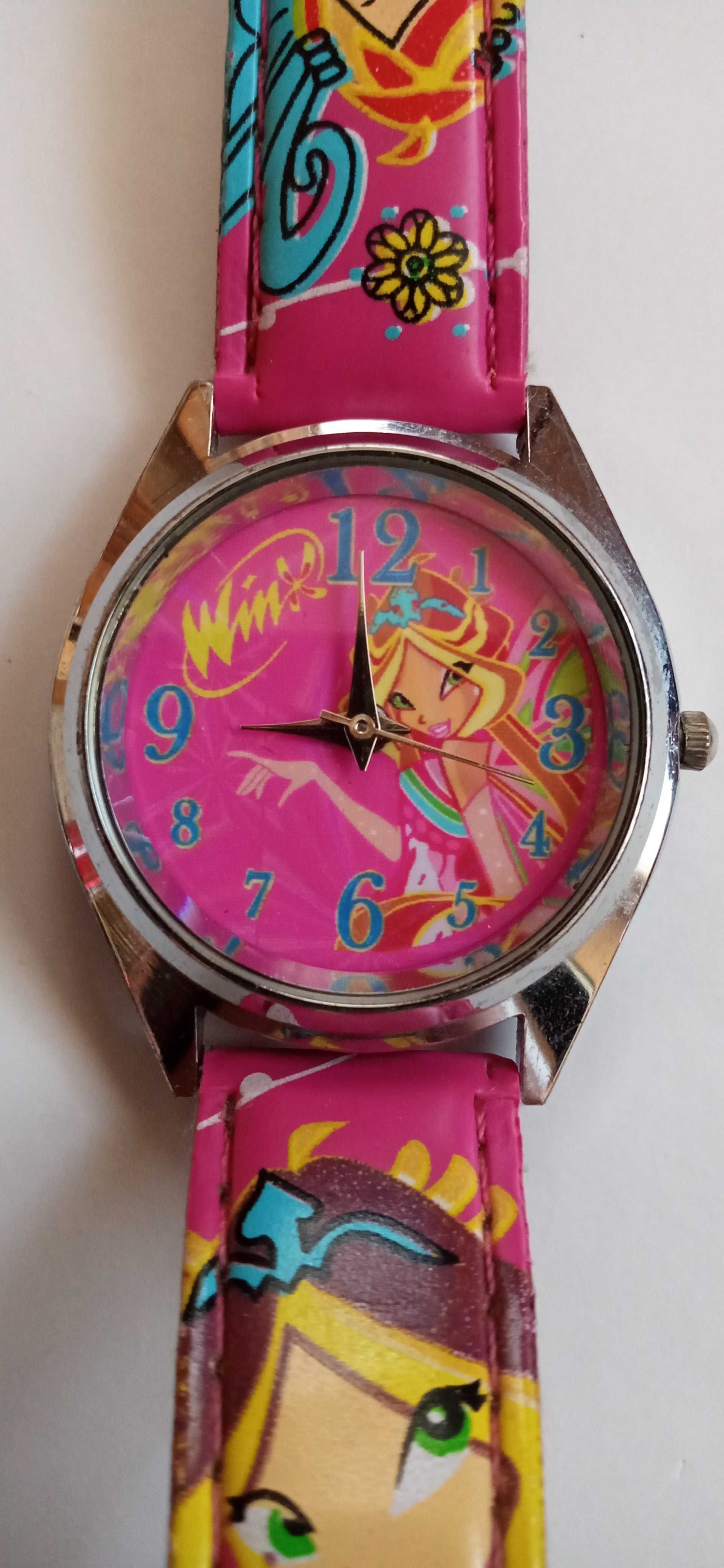 Наручний дитячий годинник для дівчинки.