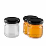 Miniaturowy słoik szklany Regalo 40 ml fi 43