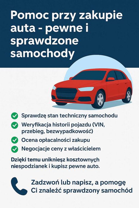 Pomoc przy zakupie auta – pewne i sprawdzone samochody