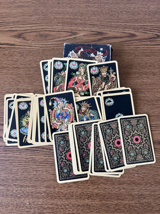 Карты игральные Палех СССР. Карты Таро, гадальные