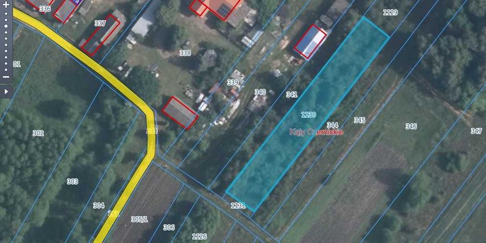 Sprzedam działkę: 1257mkw, Kąty Czernickie, Gmina Strachówka