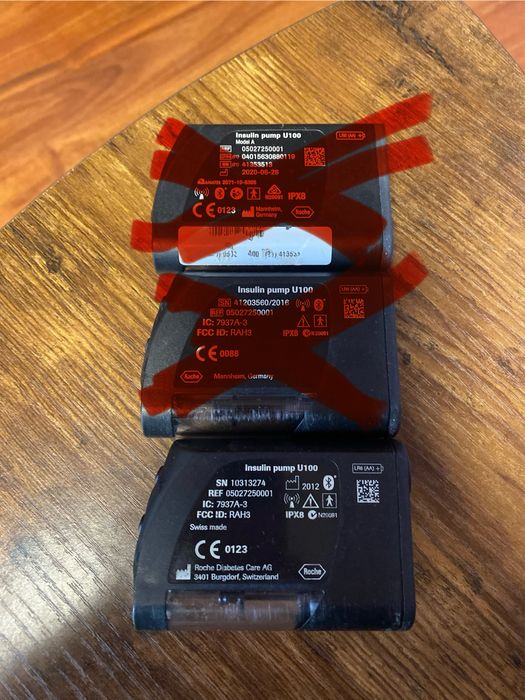 Pompa insulinowa  Accu Chek
