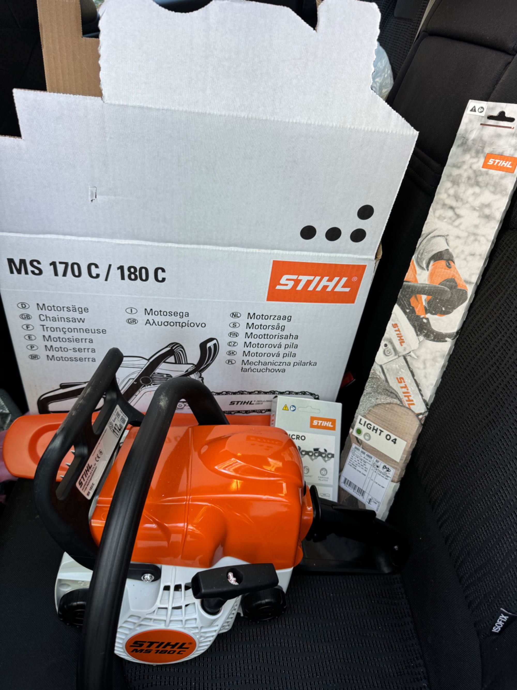 Piła spalinowa Stihl MS 180 C-BE. Nowa Easy2Start