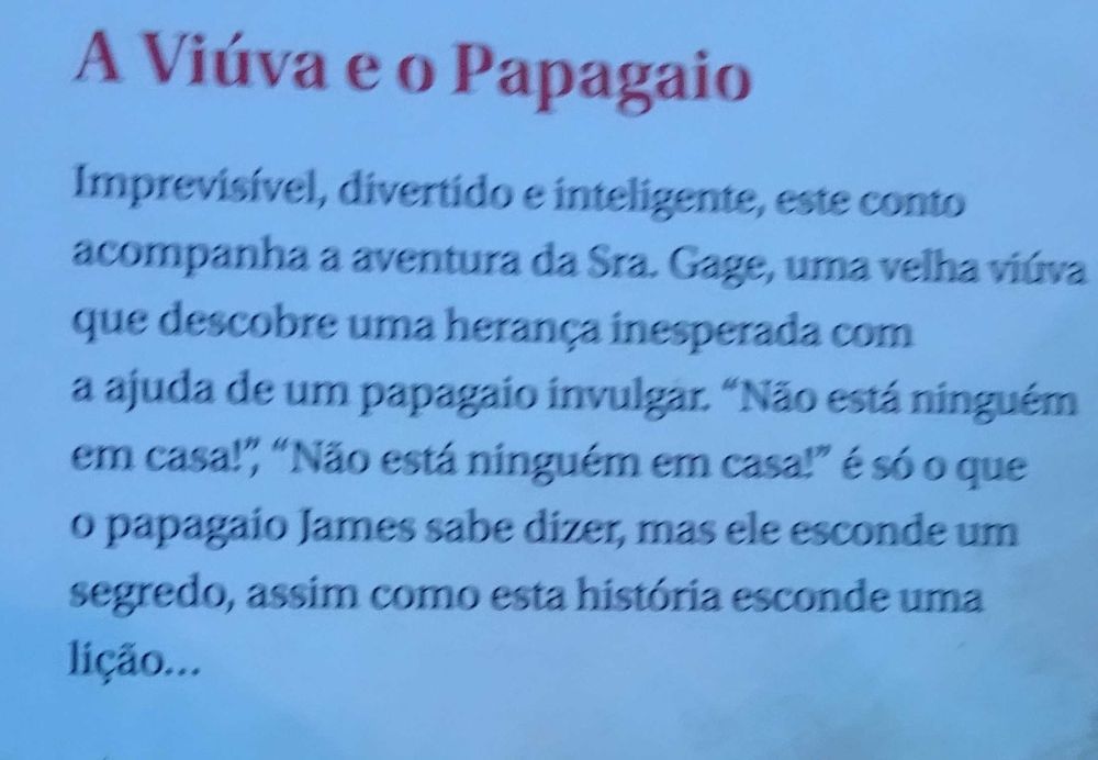 A Viúva e O Papagaio de Virginia Woolf
