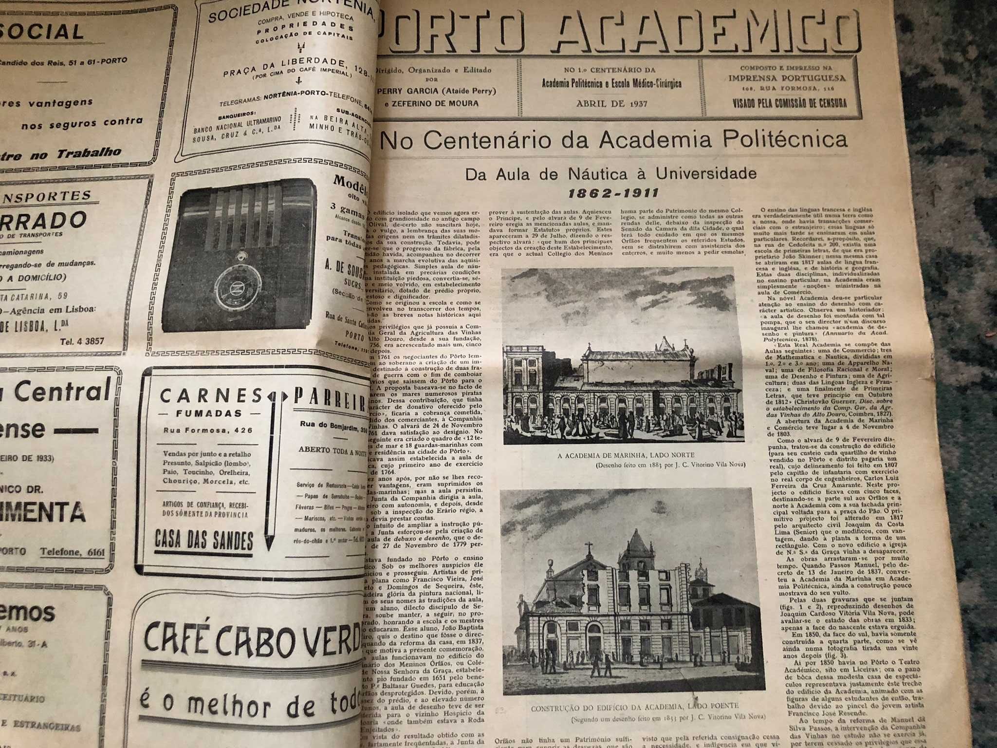 Jornal Porto Académico - Números comemorativos_1937_1962