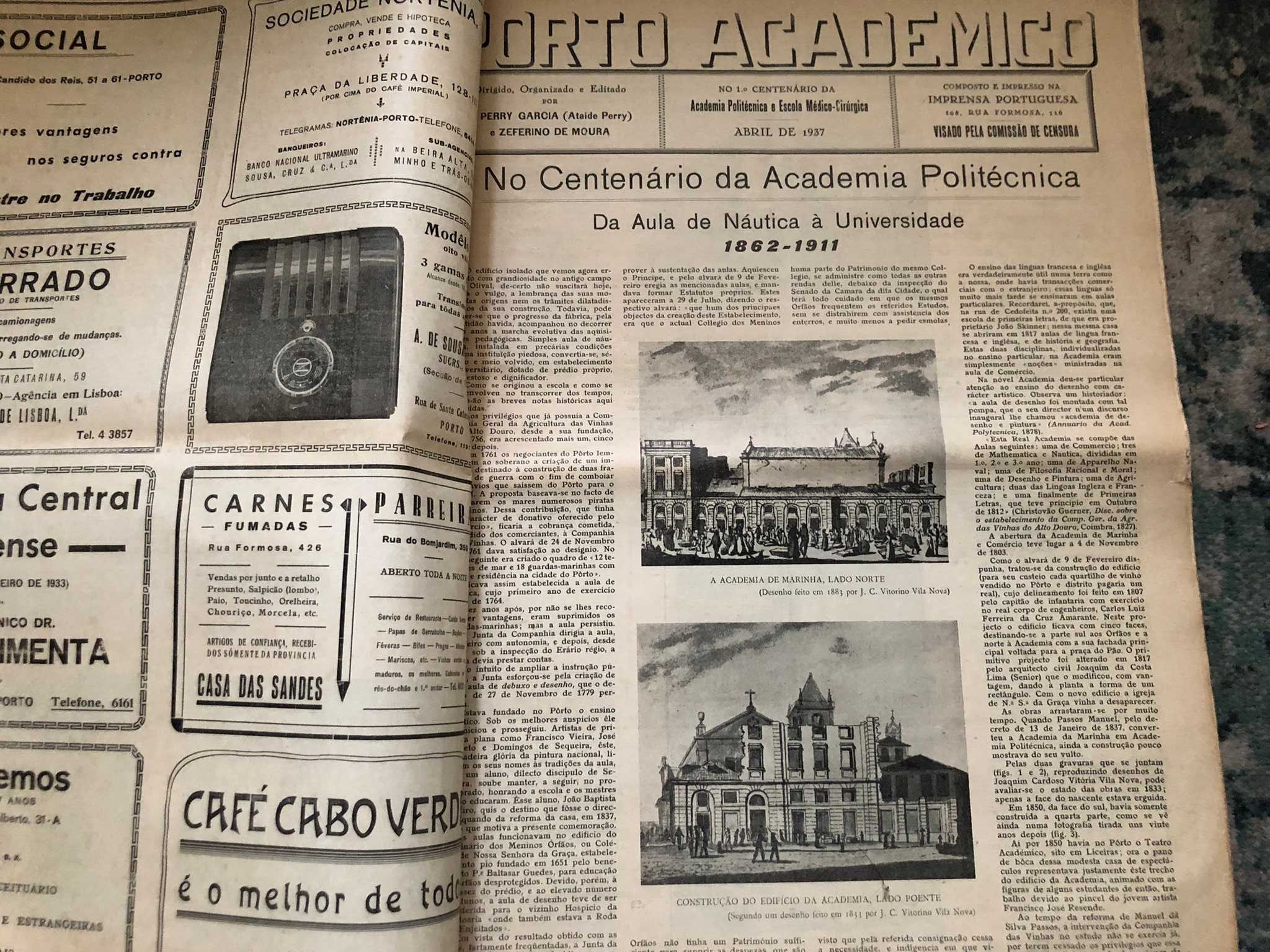 Jornal Porto Académico - Números comemorativos_1937_1962