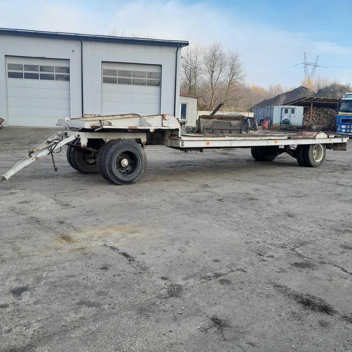 Przyczepa POM TO 35 niskopodwozie niskopodwoziowa laweta