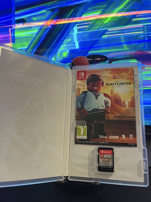 Gra Lego Gwiezdne Wojny Star Wars Saga skywalkerów Switch