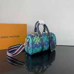 Mala de Viagem LOUIS VUITTON Keepall 25 Colorida NOVA em Folha