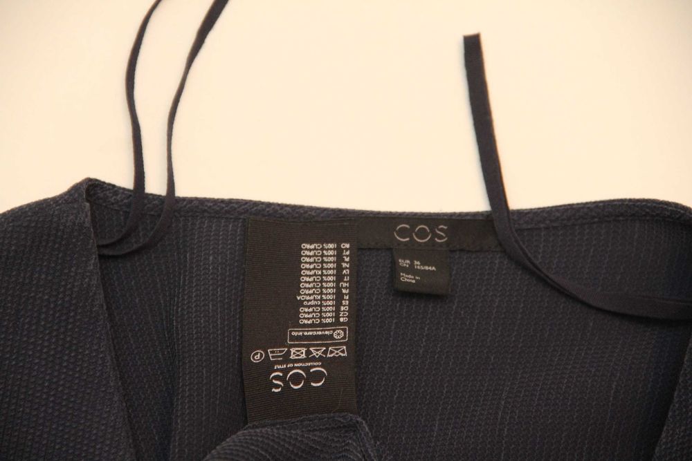 COS рр S кимоно свободного кроя из Cupro