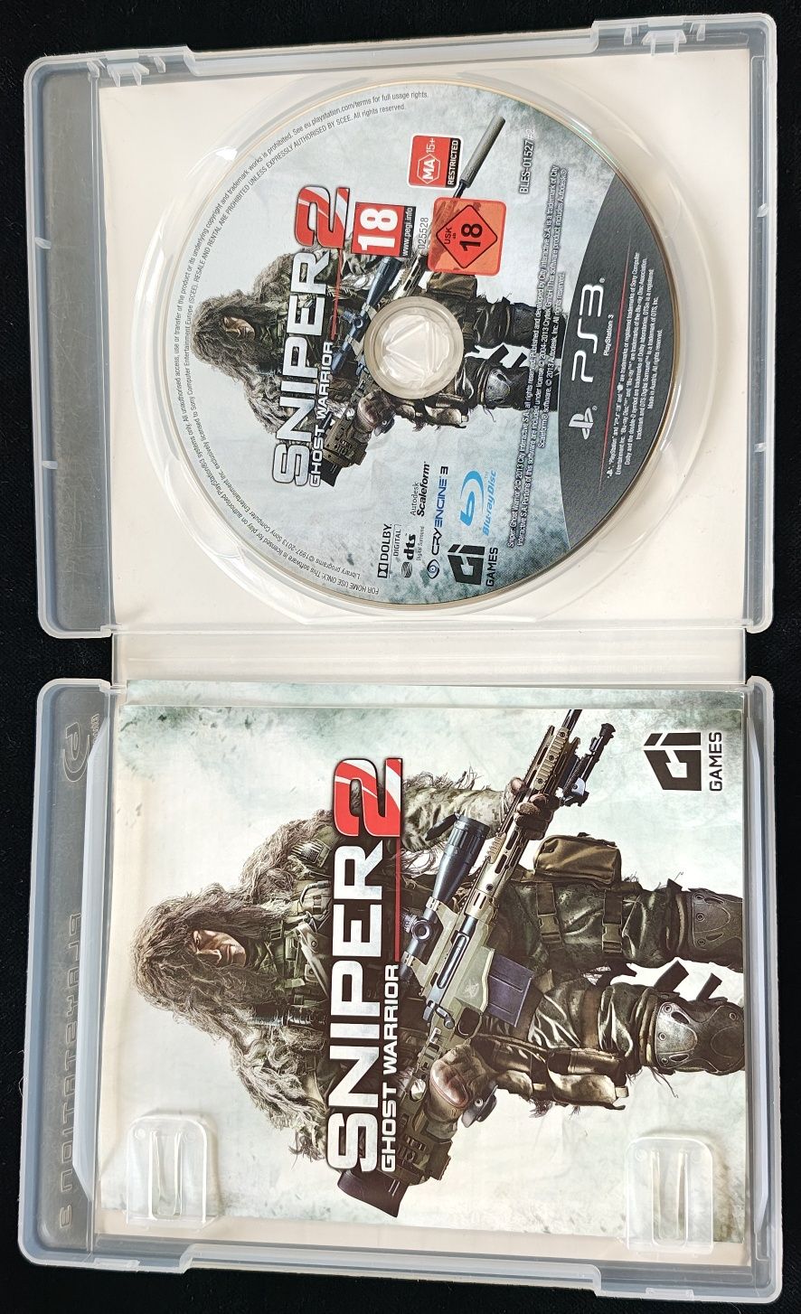 Sniper 2 Ghost Warrior PL na PS3 w BDB stanie Gra z polskimi napisami
