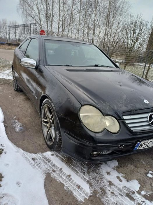 Mercedes-Benz Klasa C Mercedes w203 220cdi sportcoupe
