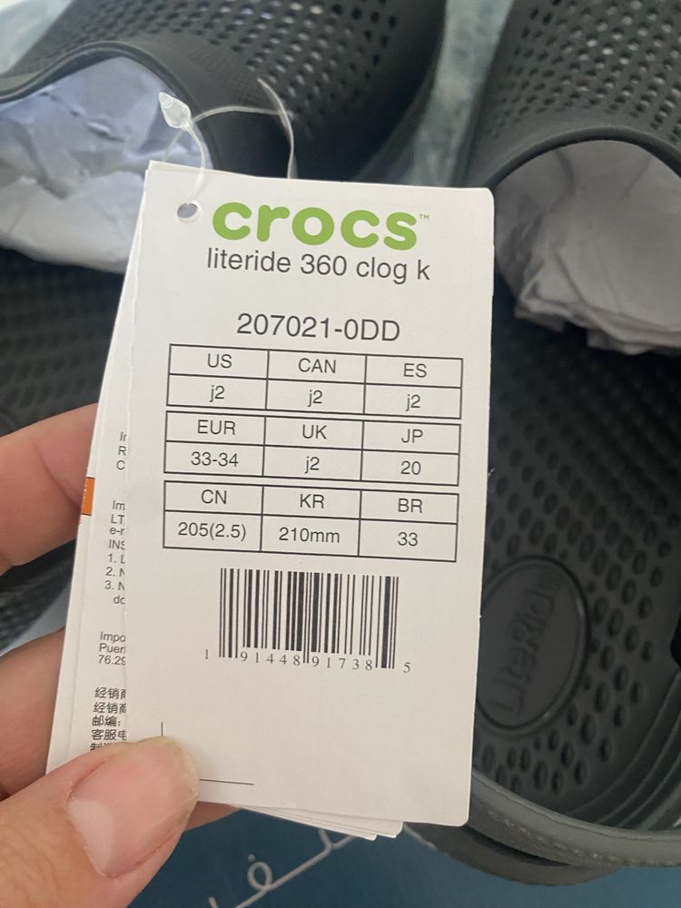 Crocs LiteRide 360 Pacer  оригінал J1.J2J3
