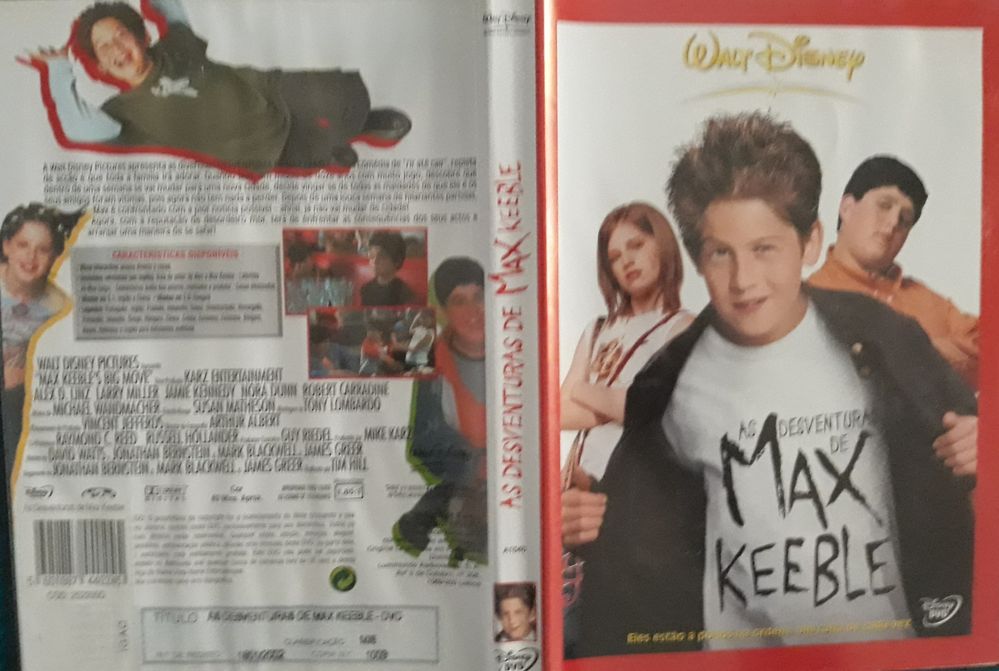 DVD As Desventuras de Max Keeble