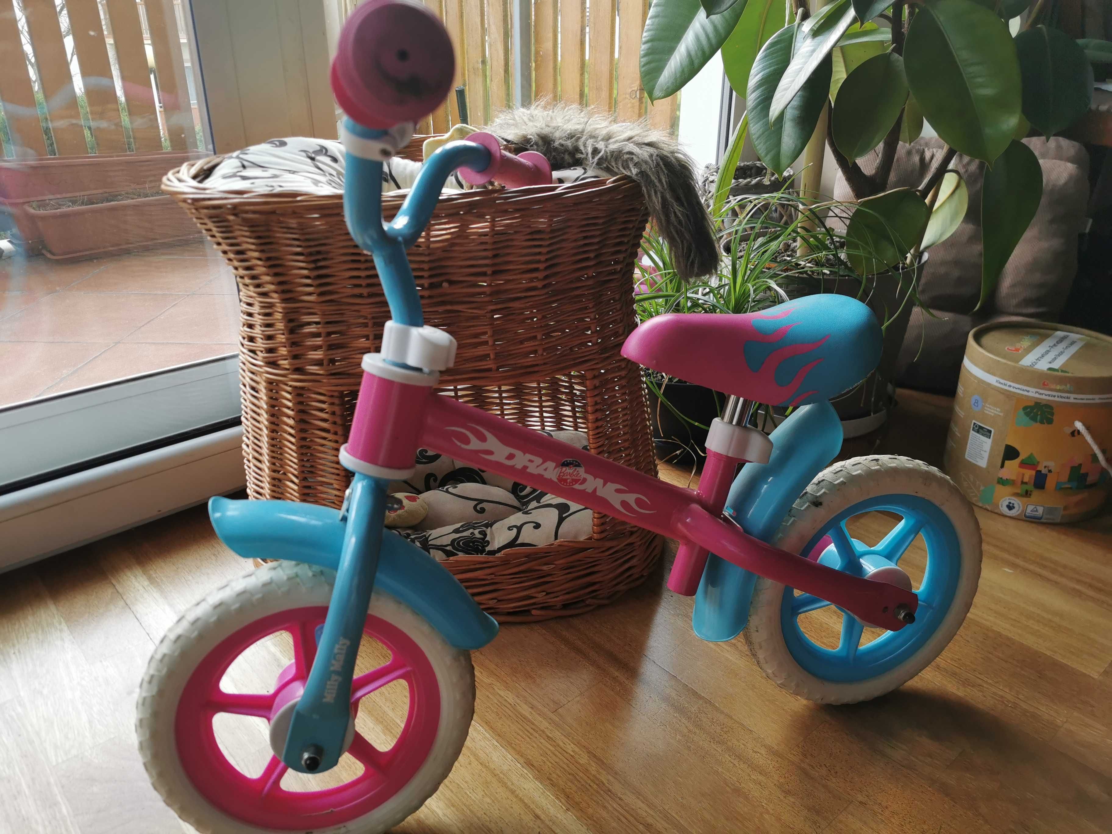 rowerek biegowy dla dziewczynki