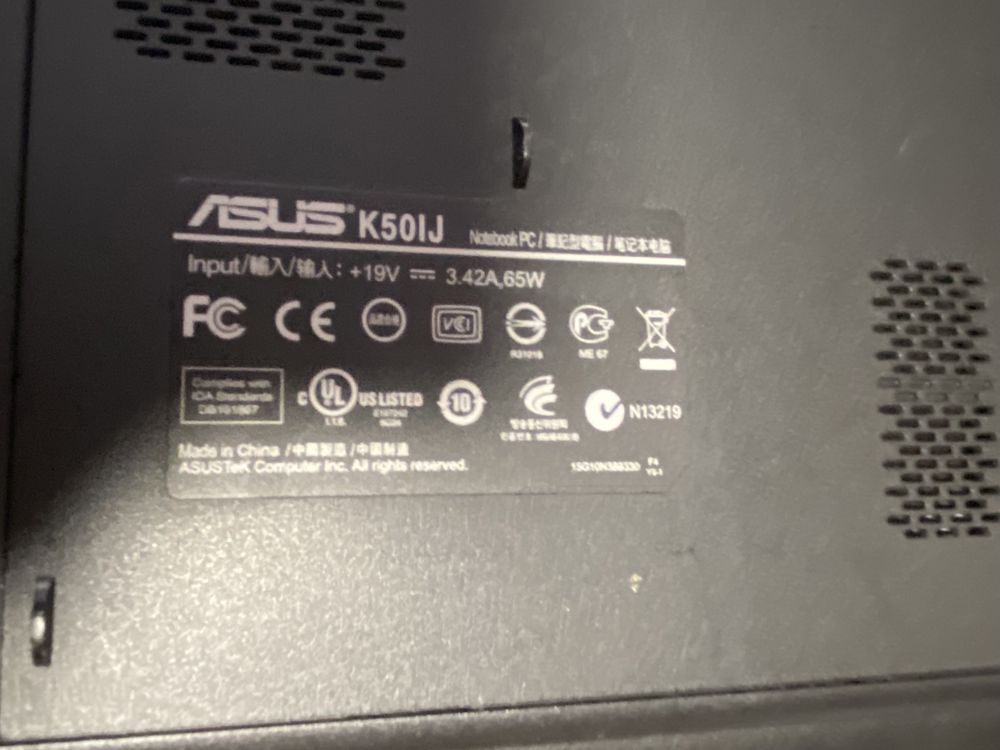 Ноутбук Asus K501J