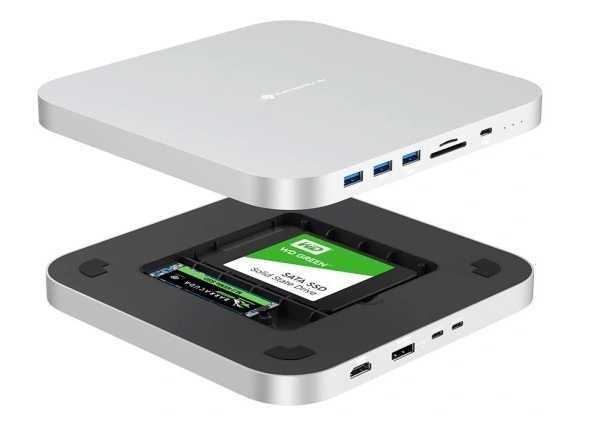 Stacja dokująca Hub/Dysk - Mac Mini M2 - ELECTRONICA 4U - MC25 PRO MAX